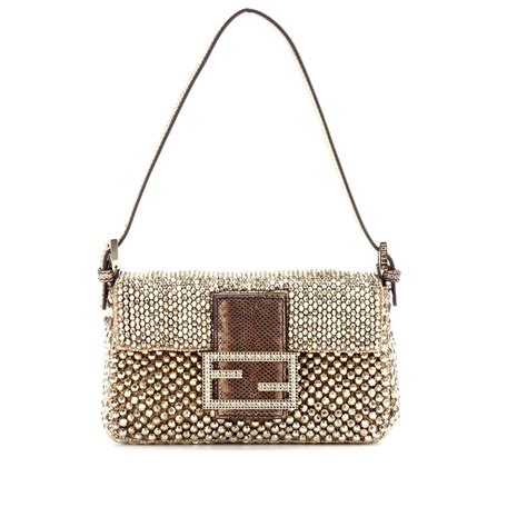 fendi mini bucket bag ebay|mini Fendi baguette.